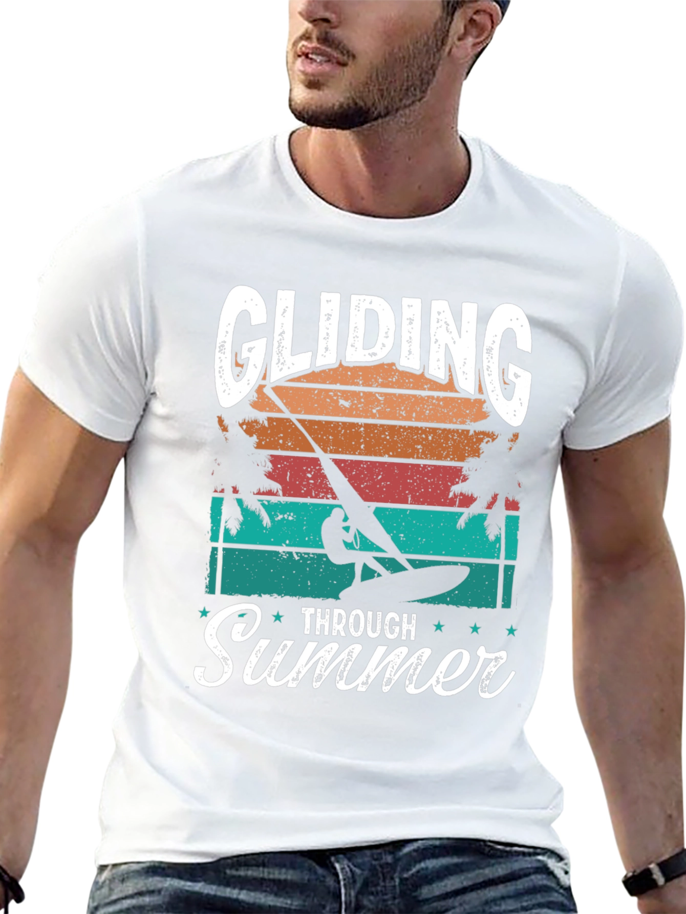 Camiseta Gráfica Verano - Navegación
