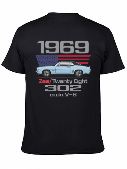 Camiseta Clásica Coche 1969 Zee/Twenty Eight