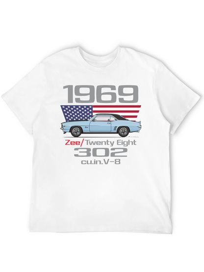 Camiseta Clásica Coche 1969 Zee/Twenty Eight