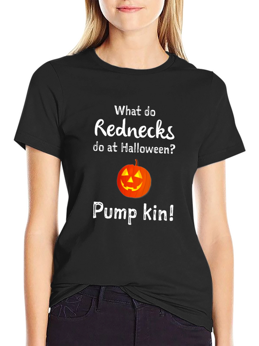 Camiseta Halloween Rednecks Pumpkin