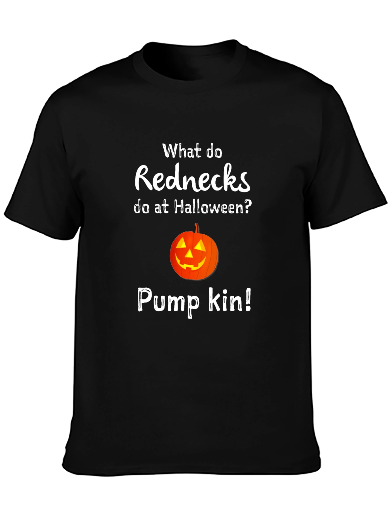 Camiseta Halloween Rednecks Pumpkin