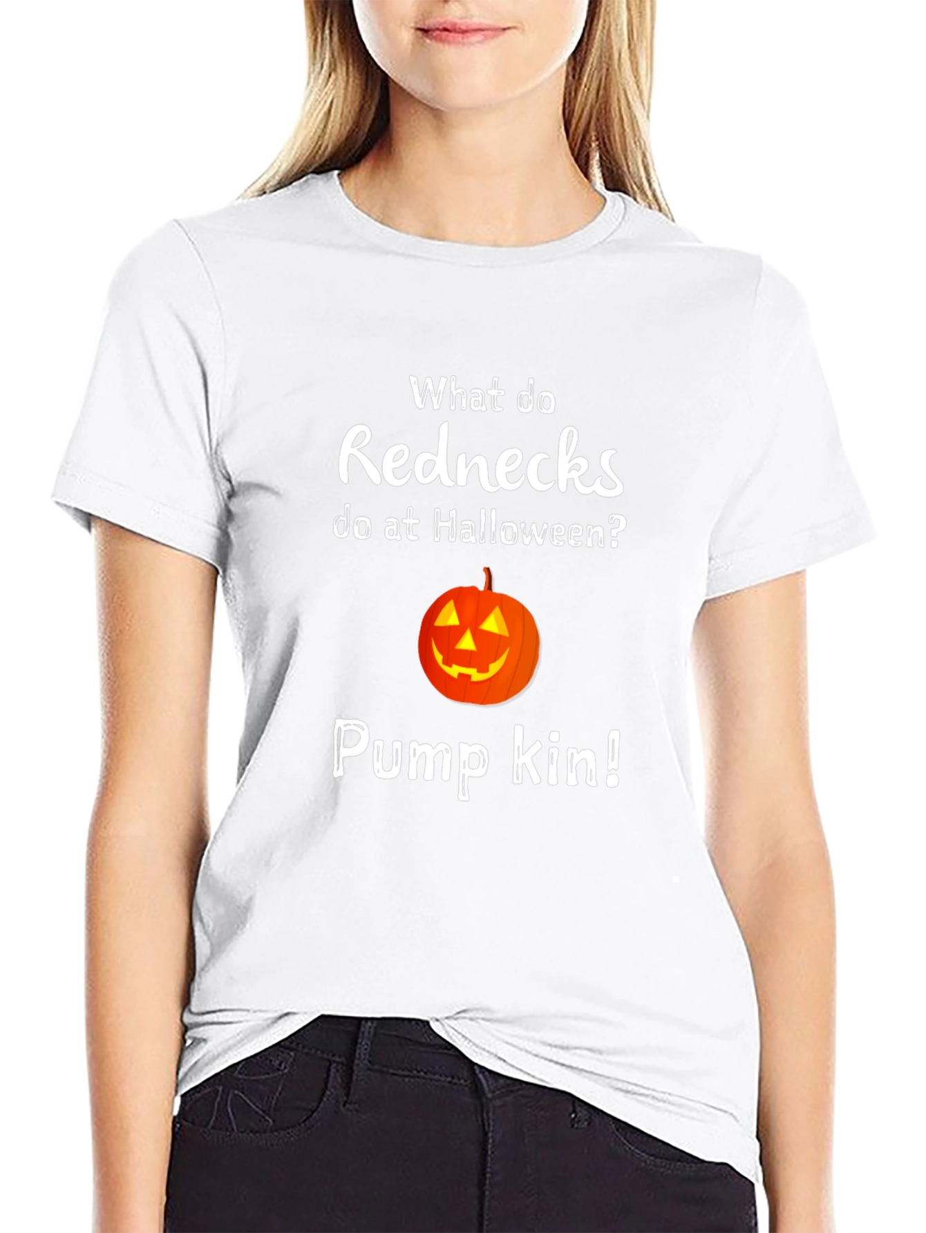 Camiseta Halloween Rednecks Pumpkin