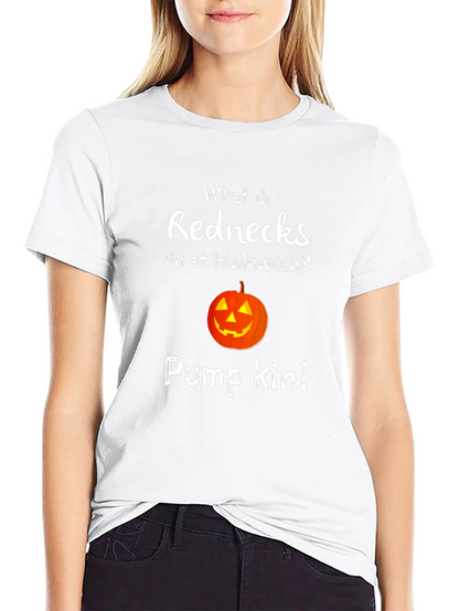Camiseta Halloween Rednecks Pumpkin