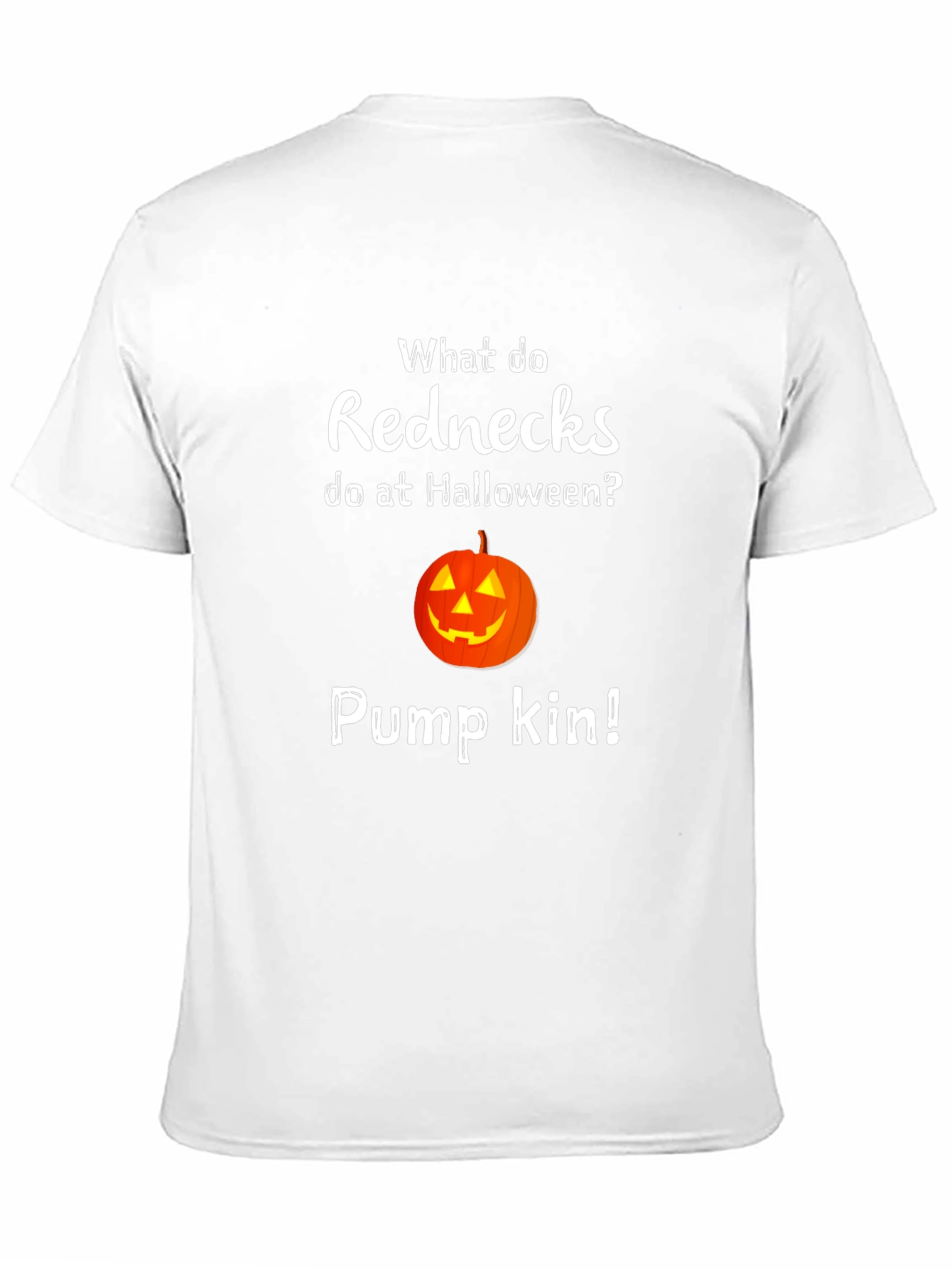 Camiseta Halloween Rednecks Pumpkin