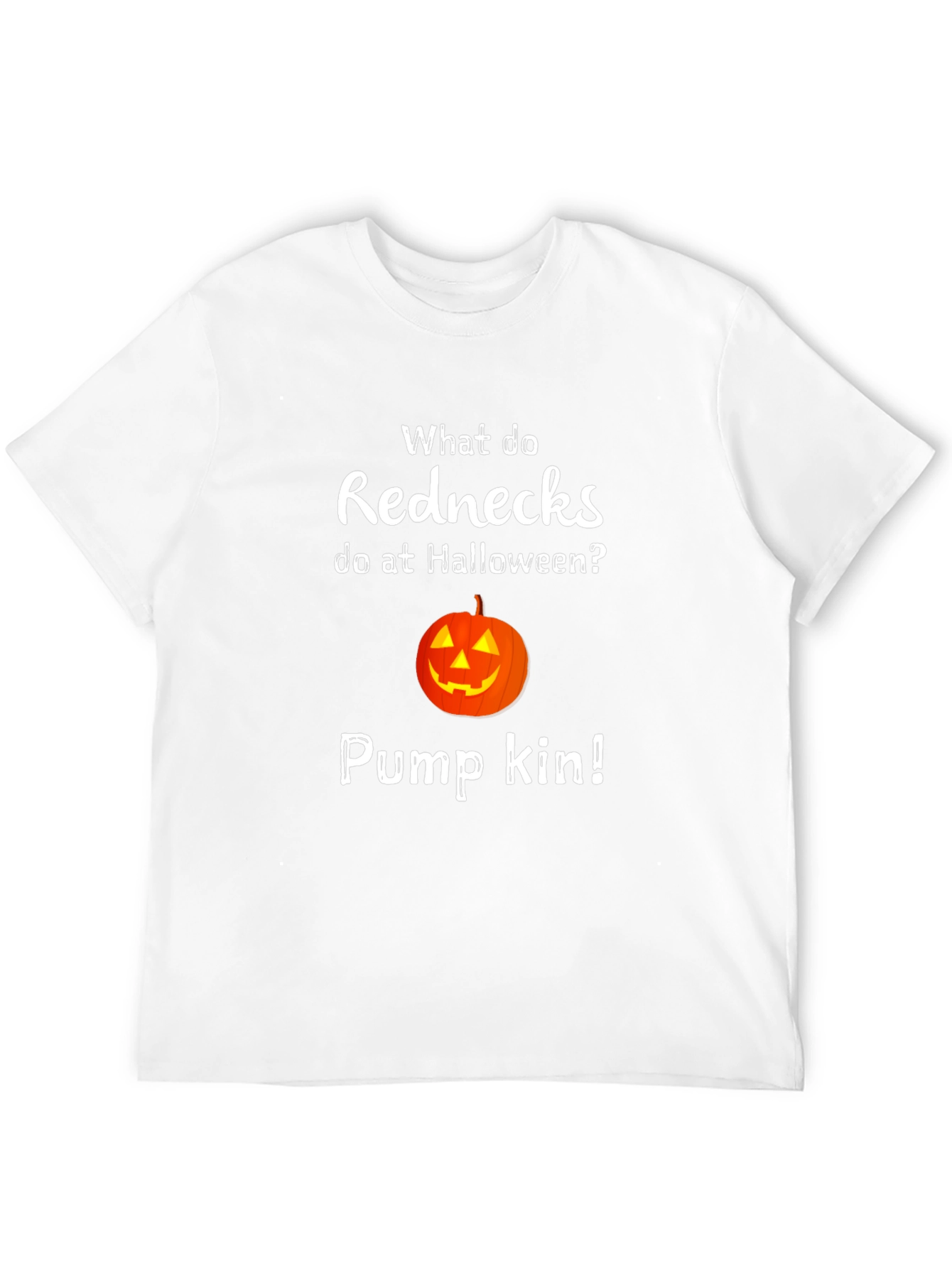 Camiseta Halloween Rednecks Pumpkin