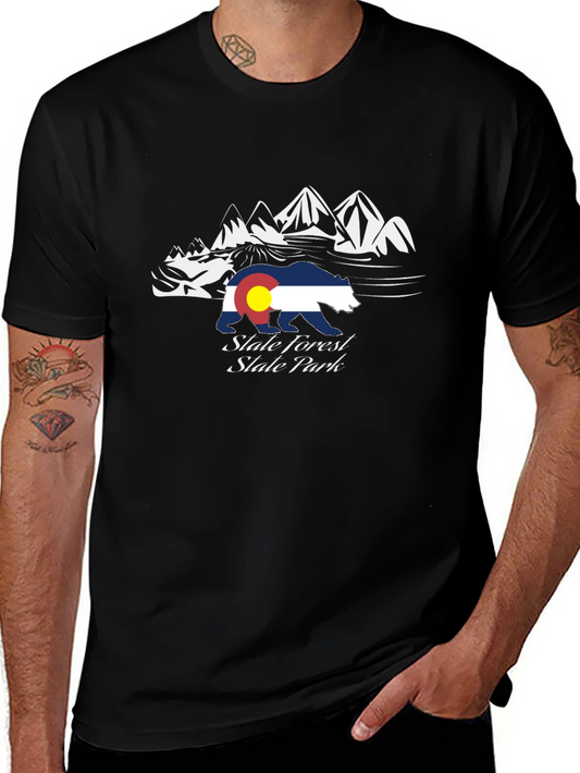Camiseta Negra State Forest State Park Colorado