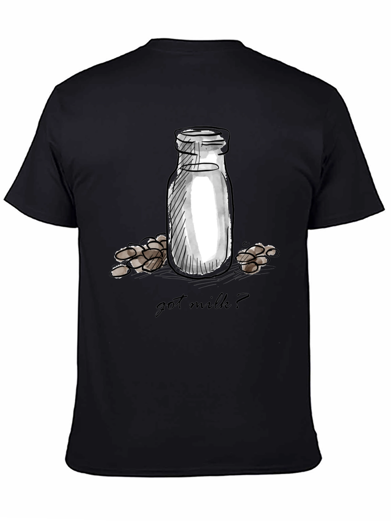 Camiseta Negra Got Milk?