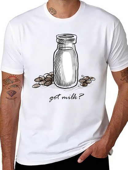 Camiseta Negra Got Milk?