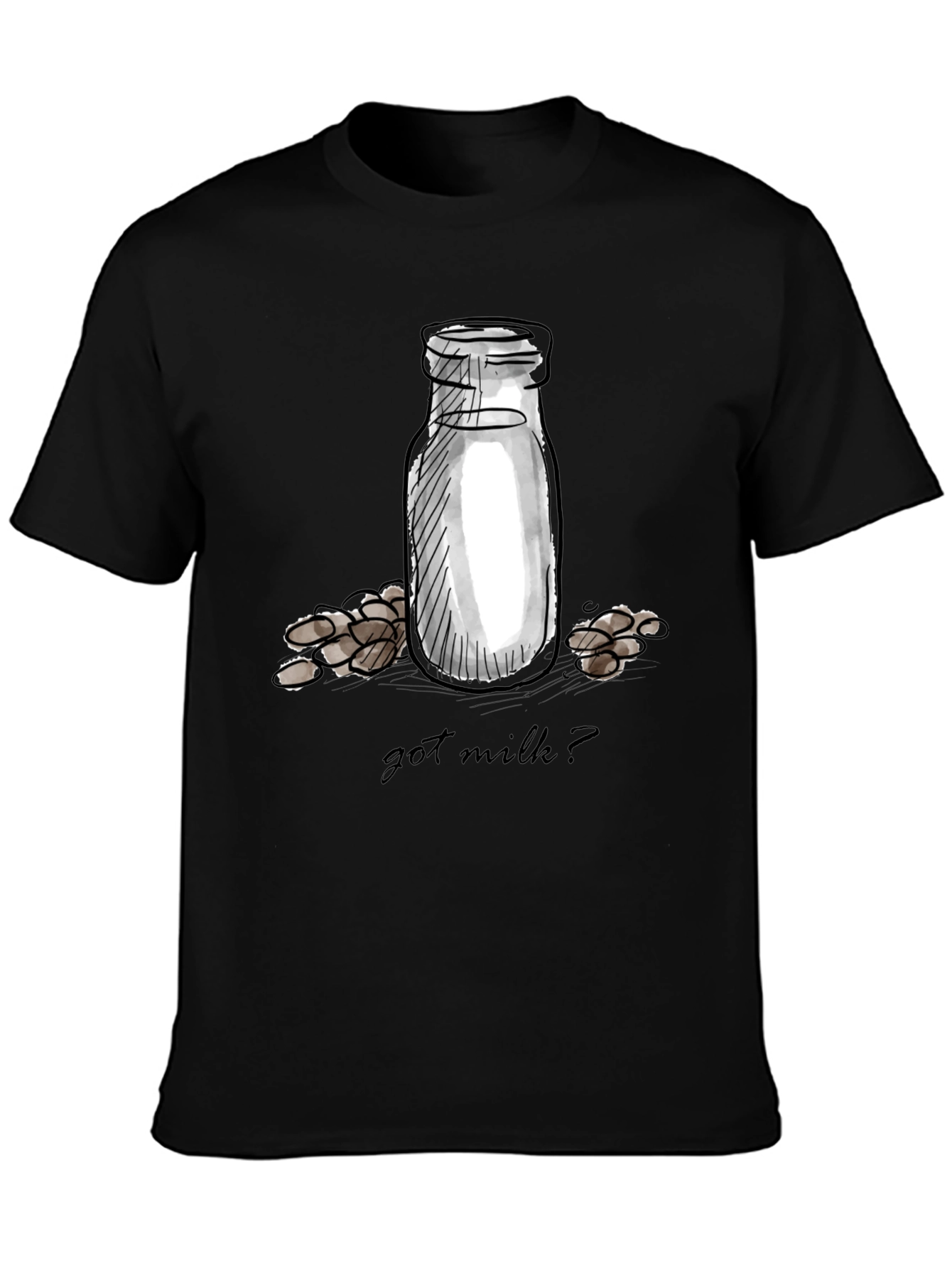 Camiseta Negra Got Milk?