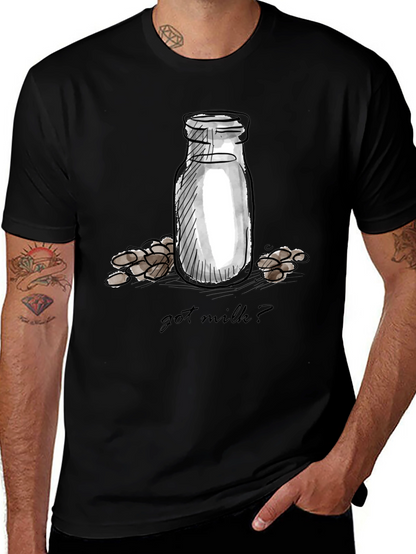 Camiseta Negra Got Milk?
