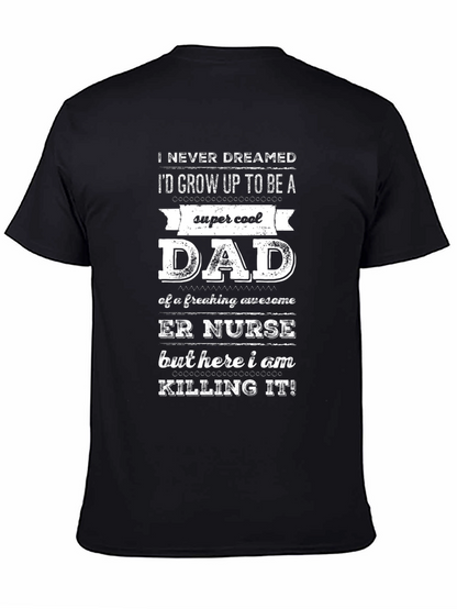 Camiseta Hombre Super Cool Dad ER Nurse
