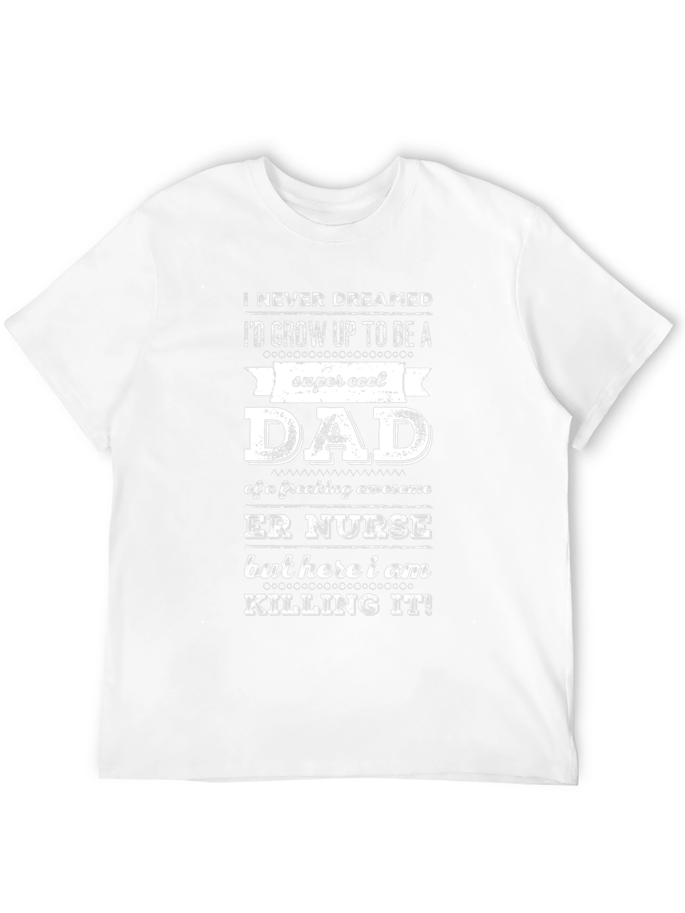 Camiseta Hombre Super Cool Dad ER Nurse