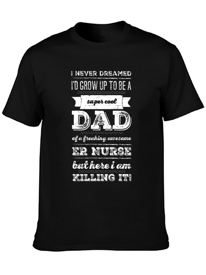 Camiseta Hombre Super Cool Dad ER Nurse