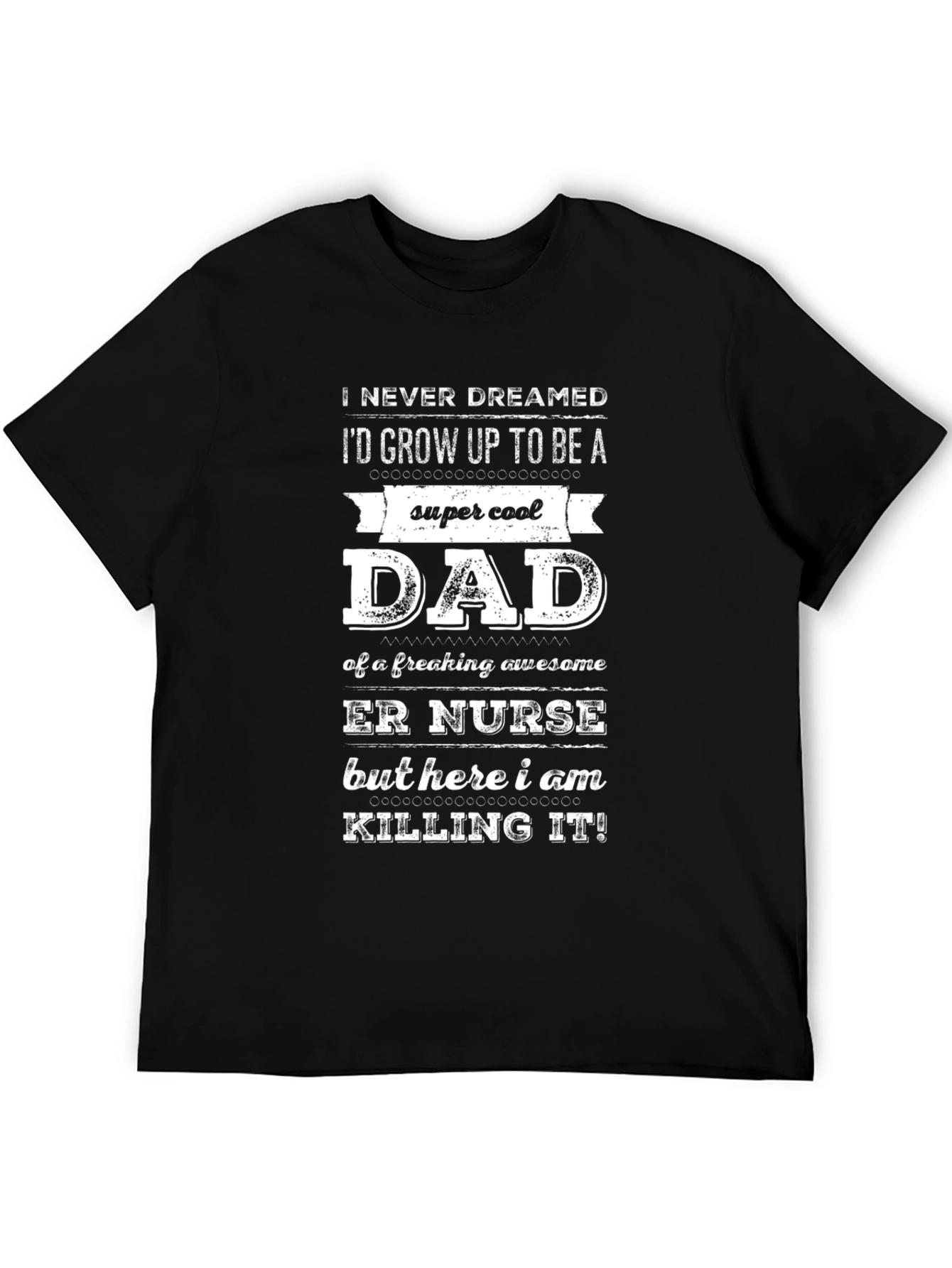 Camiseta Hombre Super Cool Dad ER Nurse