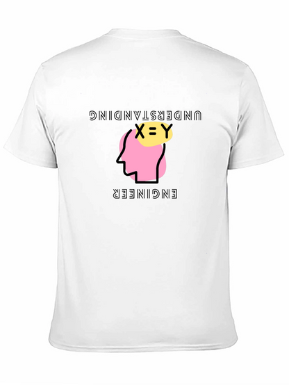 Camiseta Negra Ingeniero Entendimiento X=Y
