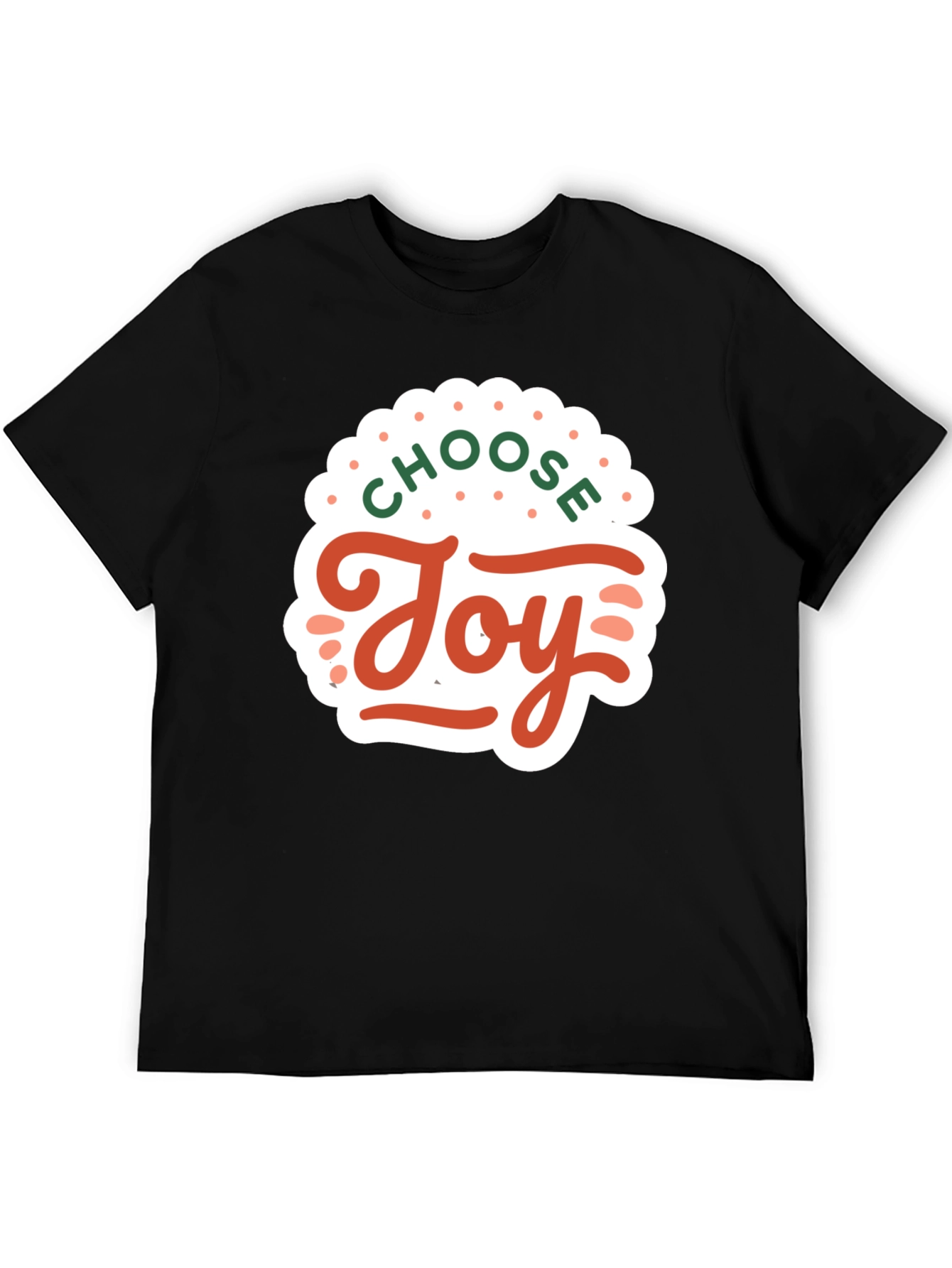 Camiseta Negra Elige Alegría