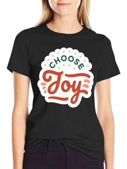 Camiseta Negra Elige Alegría