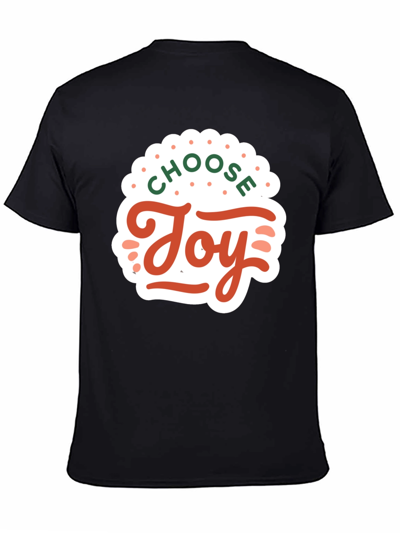 Camiseta Negra Elige Alegría