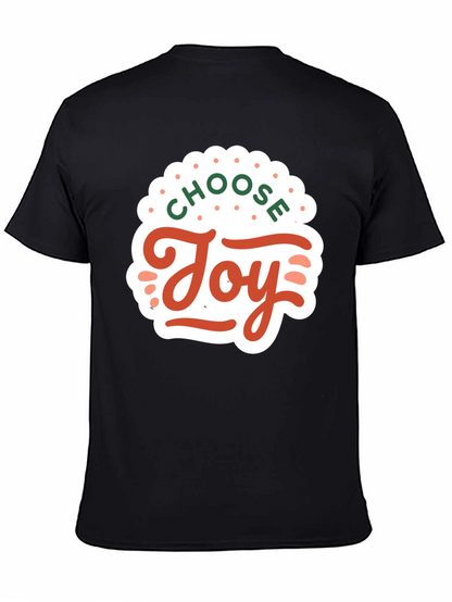 Camiseta Negra Elige Alegría