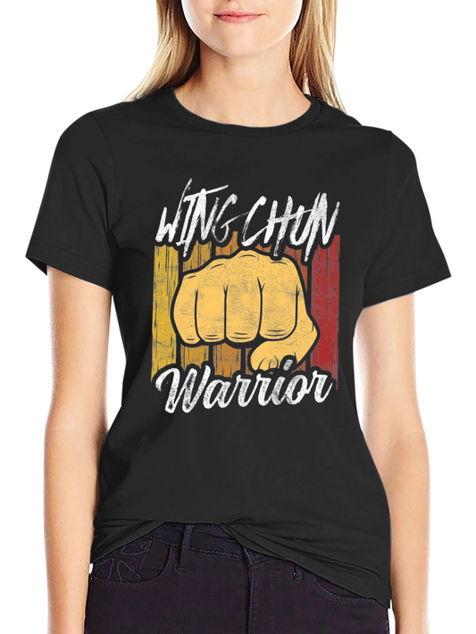 Camiseta Wing Chun Warrior Vintage para Hombre