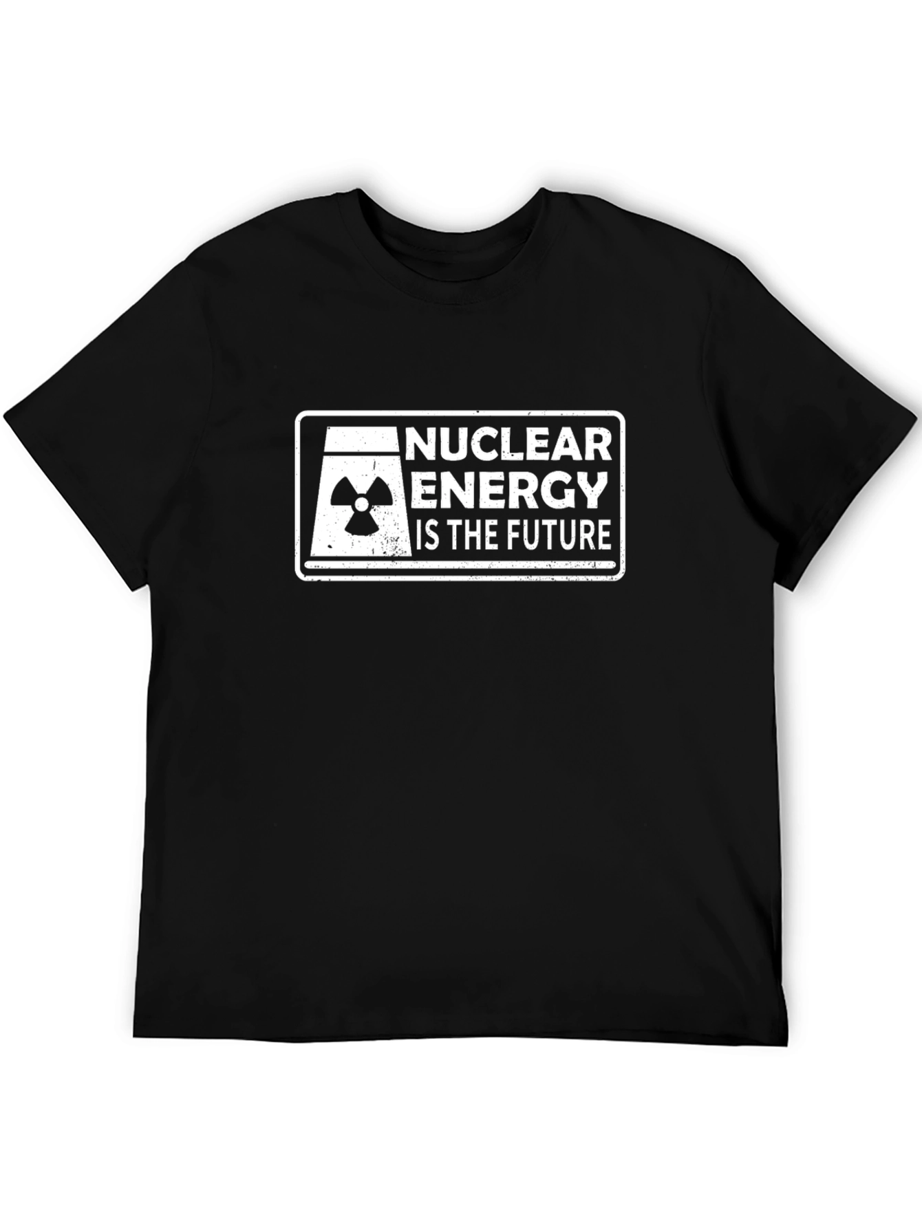 Camiseta Negra Energía Nuclear es el Futuro