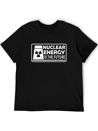 Camiseta Negra Energía Nuclear es el Futuro