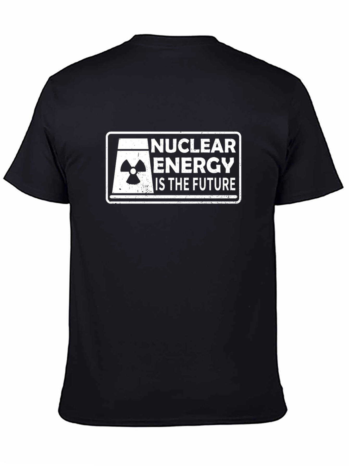 Camiseta Negra Energía Nuclear es el Futuro