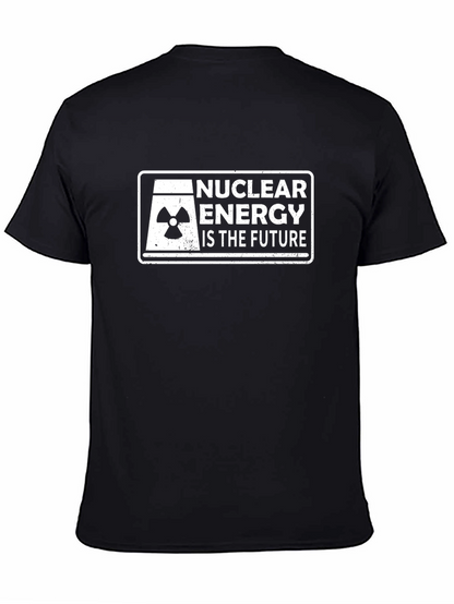 Camiseta Negra Energía Nuclear es el Futuro