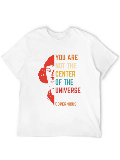 Camiseta Hombre Nicolás Copérnico - Universo