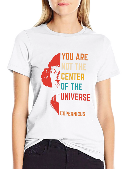 Camiseta Hombre Nicolás Copérnico - Universo