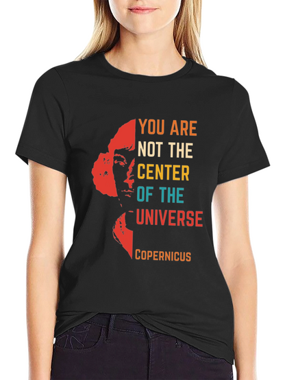 Camiseta Hombre Nicolás Copérnico - Universo
