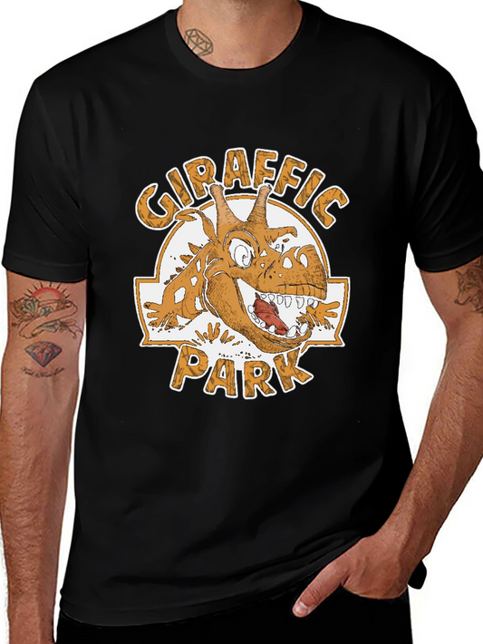 Camiseta Negra Giraffíc Park