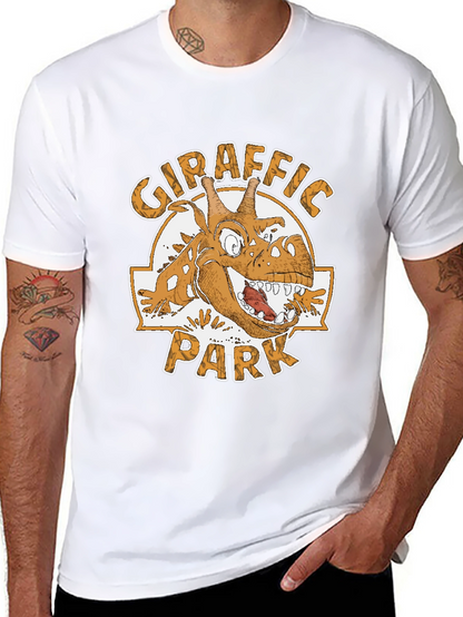 Camiseta Negra Giraffíc Park