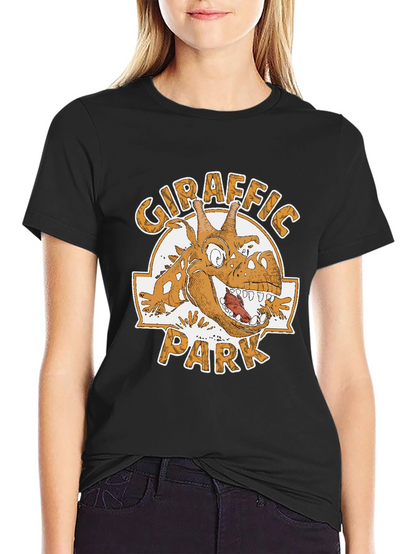Camiseta Negra Giraffíc Park
