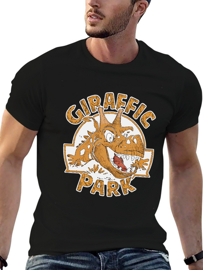 Camiseta Negra Giraffíc Park