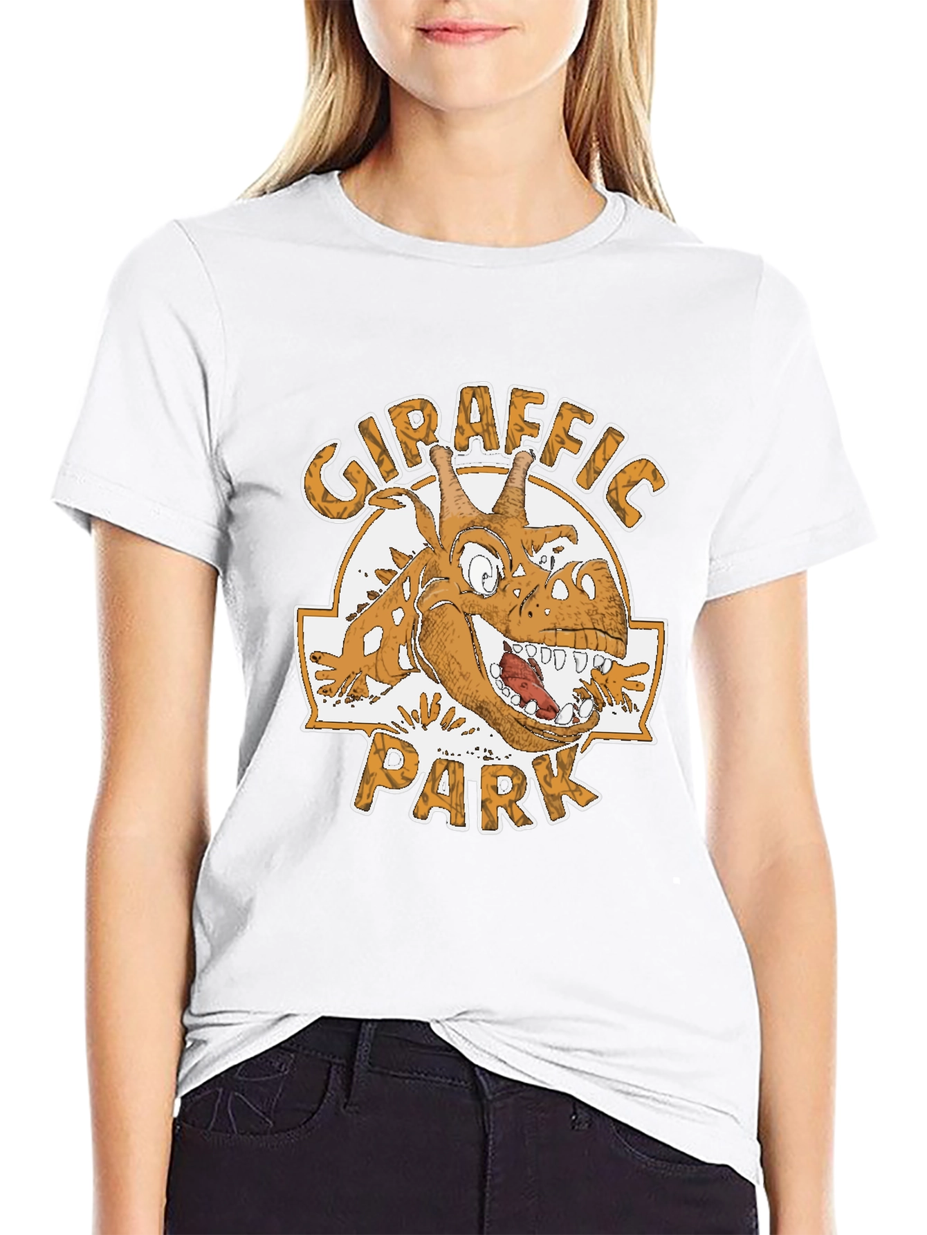 Camiseta Negra Giraffíc Park