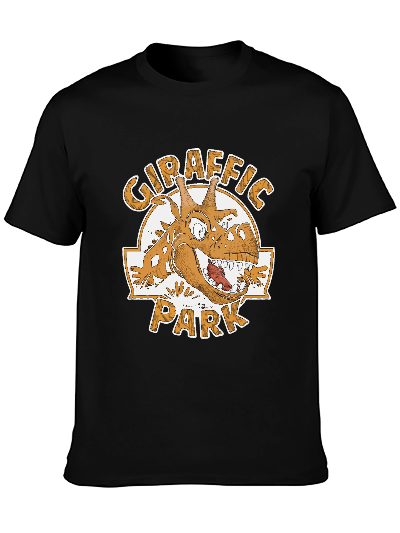 Camiseta Negra Giraffíc Park
