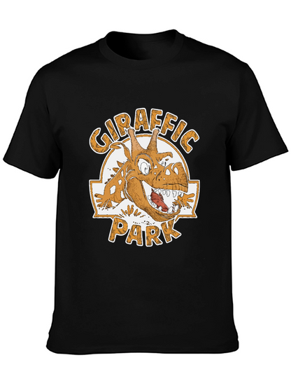 Camiseta Negra Giraffíc Park