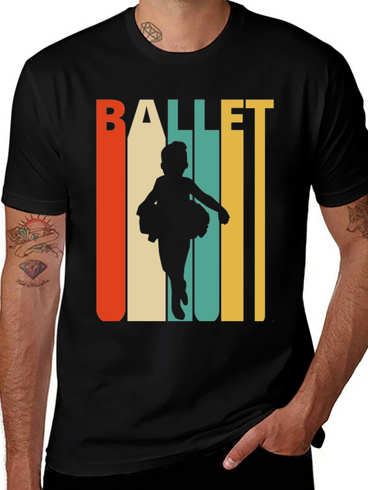 Camiseta Ballet Vintage para Amantes de la Danza