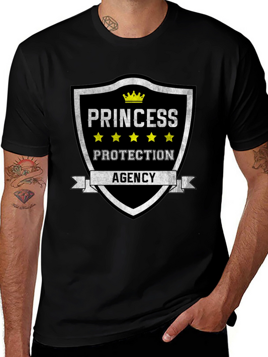 Camiseta Negra - Agencia de Protección de Princesas