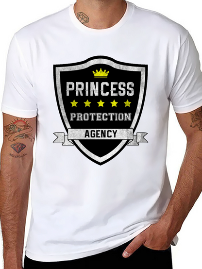 Camiseta Negra - Agencia de Protección de Princesas