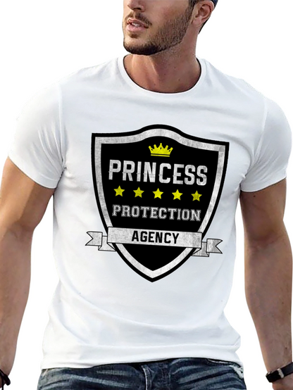 Camiseta Negra - Agencia de Protección de Princesas