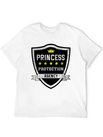 Camiseta Negra - Agencia de Protección de Princesas