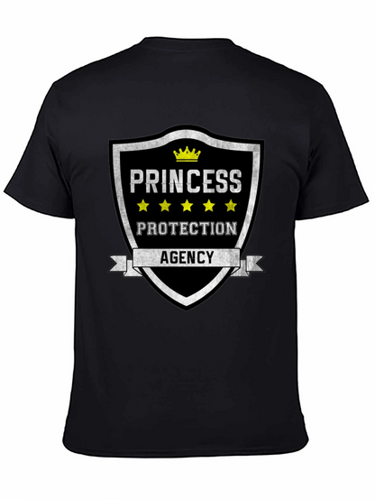 Camiseta Negra - Agencia de Protección de Princesas