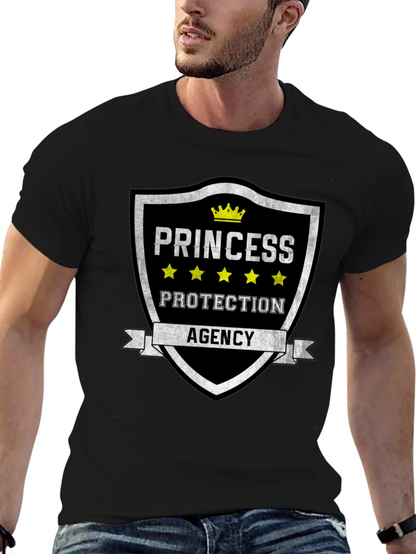 Camiseta Negra - Agencia de Protección de Princesas