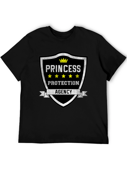 Camiseta Negra - Agencia de Protección de Princesas