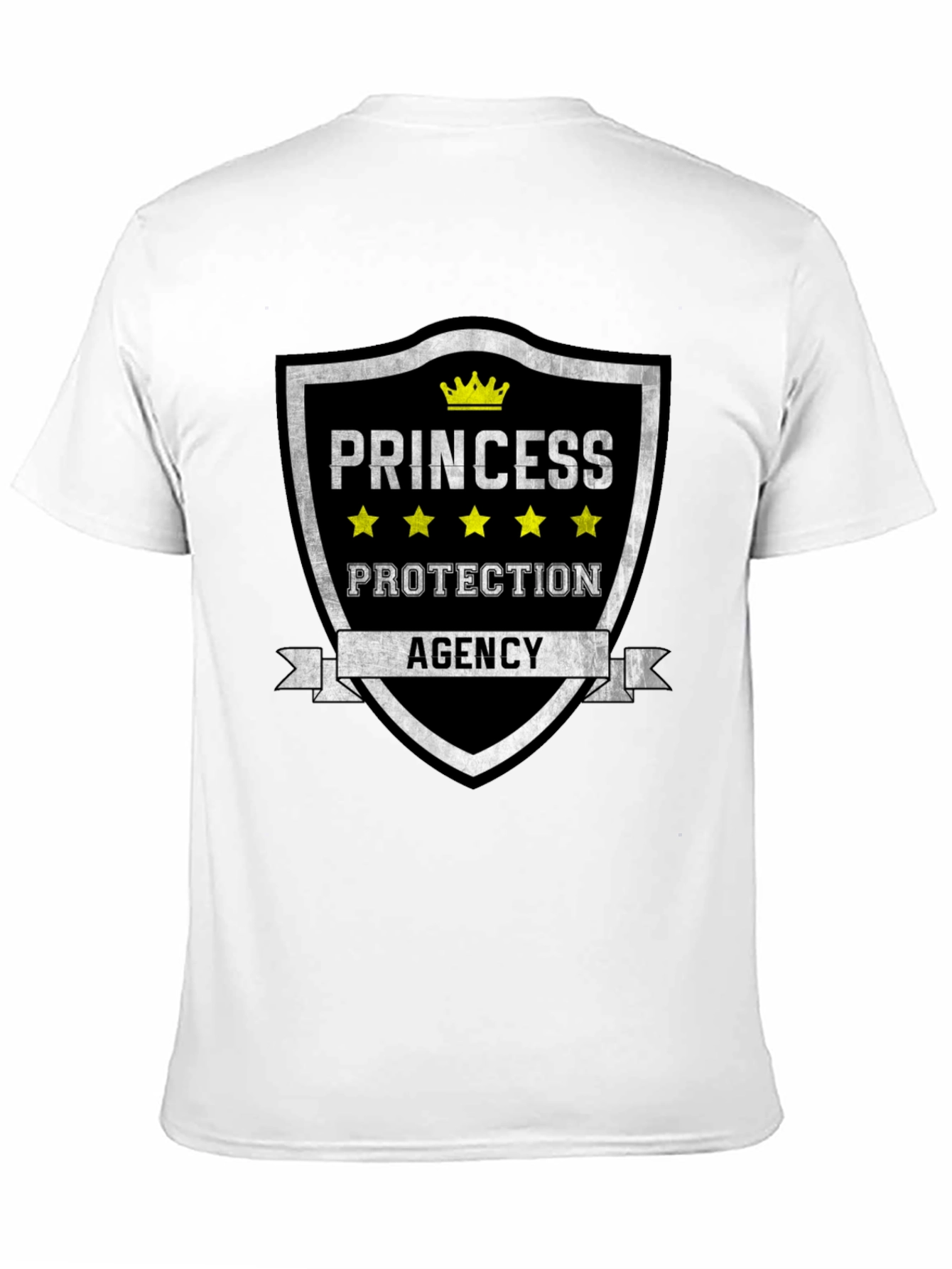 Camiseta Negra - Agencia de Protección de Princesas