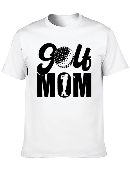 Camiseta Negra de Golf para Mamá