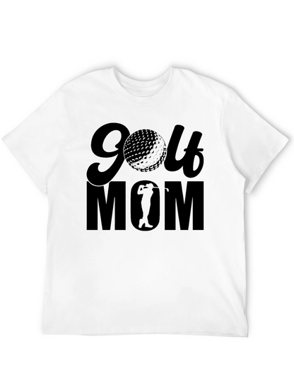 Camiseta Negra de Golf para Mamá