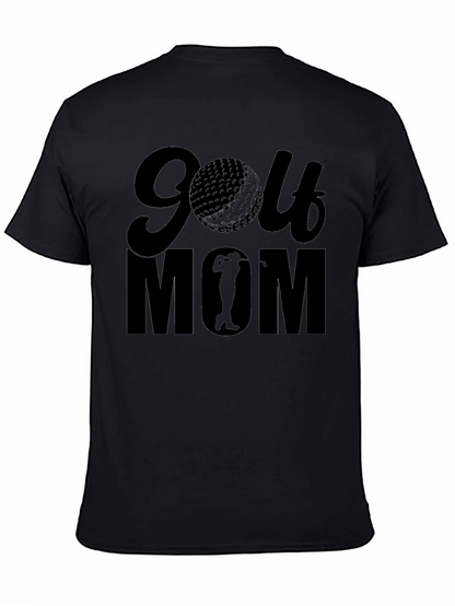 Camiseta Negra de Golf para Mamá